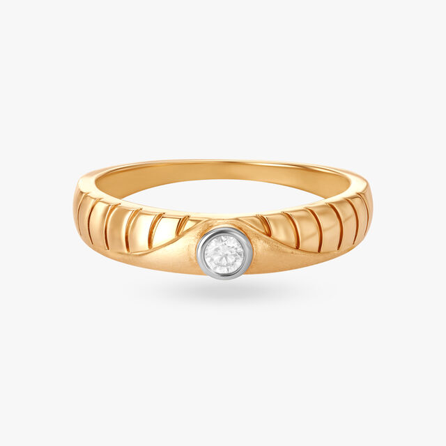 Euphoric Diamond Finger Ring For Men