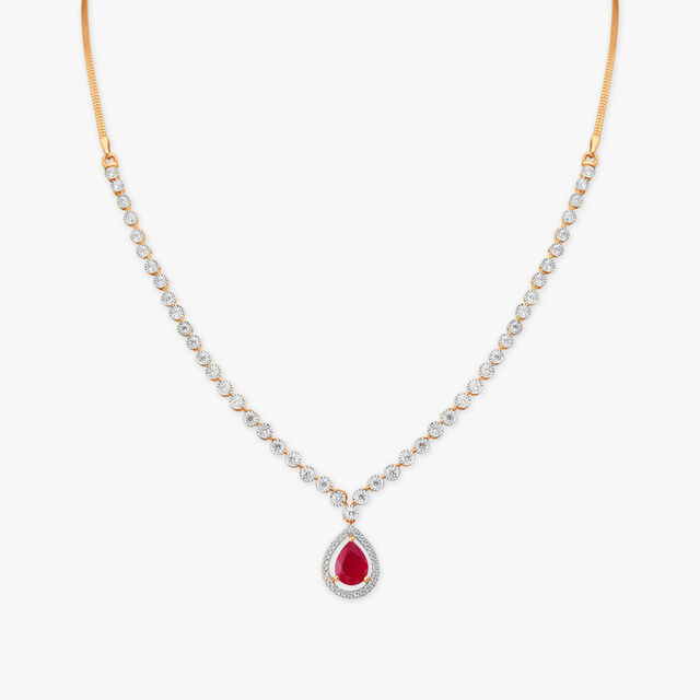 Ethereal Diamond Necklace Set 2