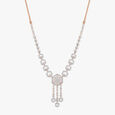 Chic Diamond Necklace Set 2