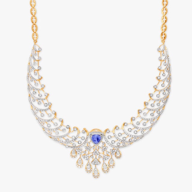 Dazzling Diamond Necklace Set 2