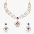 Blooms of Hope Natural diamond Necklace Set 