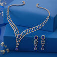 Ocean Diamond Necklace Set 