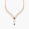 Ocean Diamond Necklace Set 3
