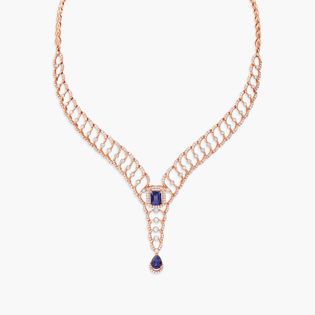 Ocean Diamond Necklace Set 3