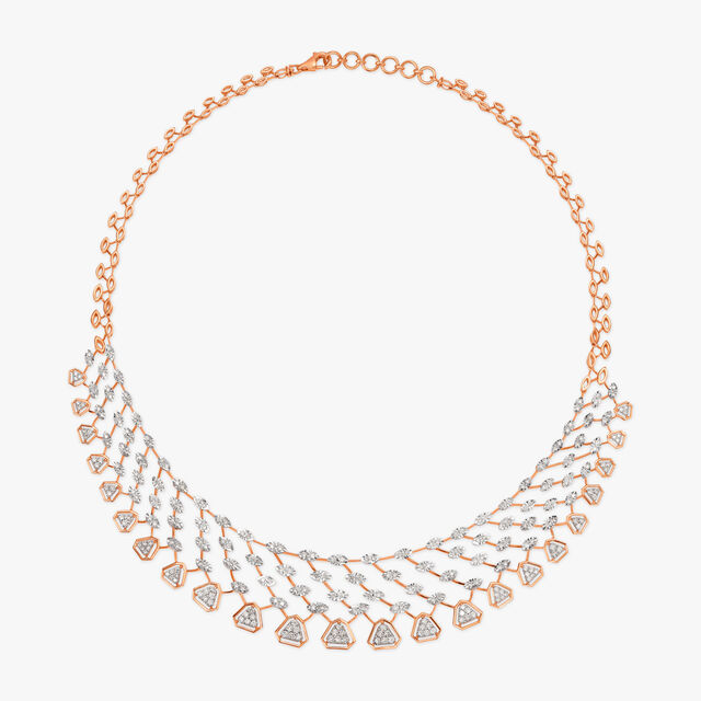 Dreamcatcher's Whispers Natural diamond Necklace Set 2