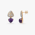 Dazzling Diamond and Trillion Amethyst Necklace Set,,hi-res 5
