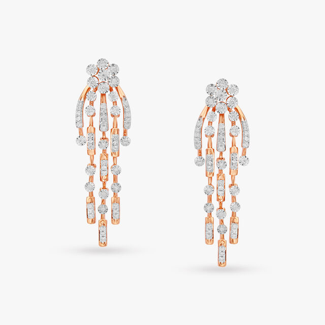Floral Diamond Necklace Set 4