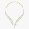 Fringed Delights Natural diamond Necklace Set 2