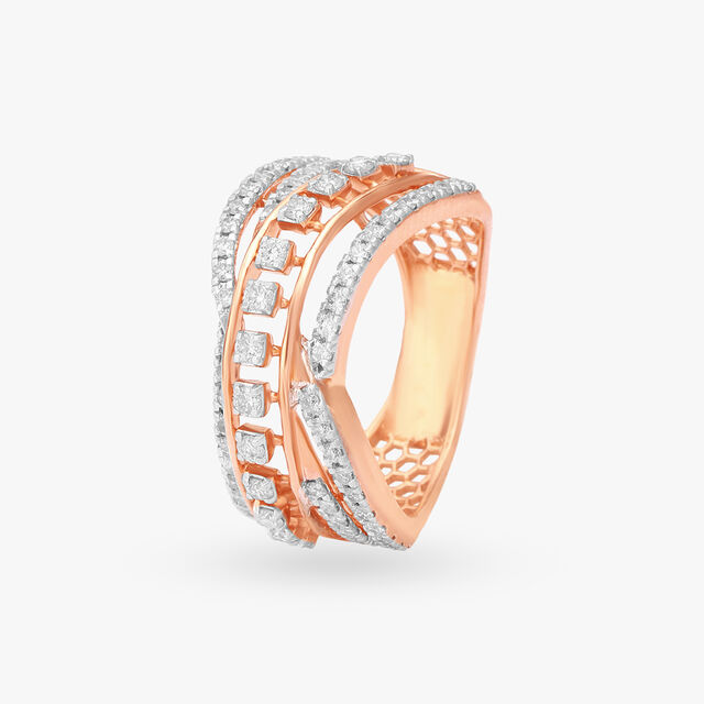 Bold Diamond Finger Ring