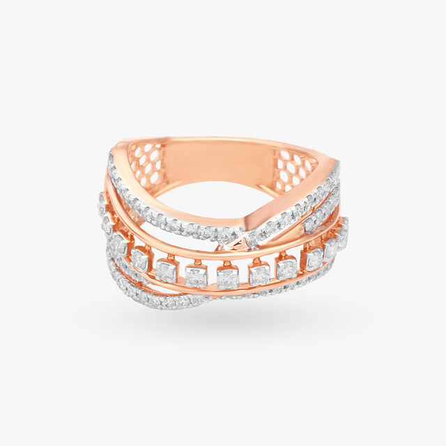 Bold Diamond Finger Ring