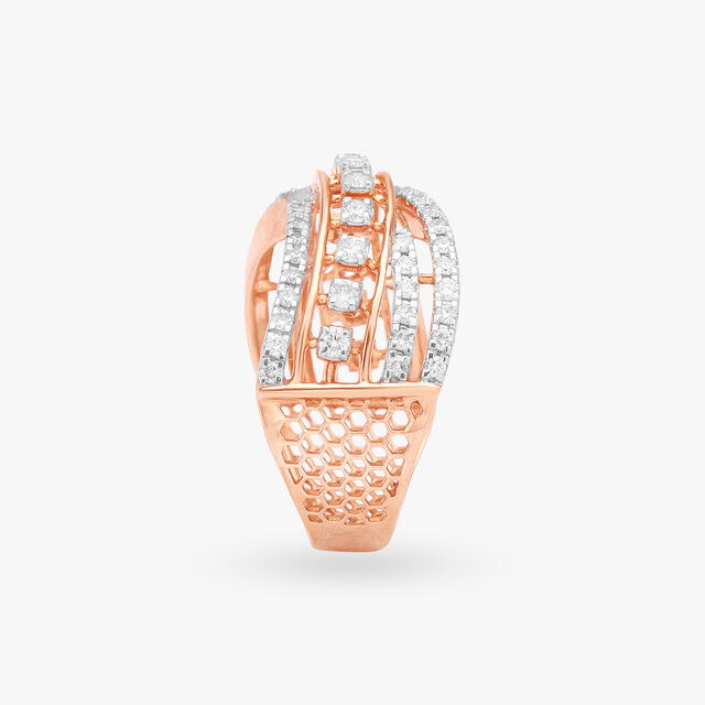 Bold Diamond Finger Ring