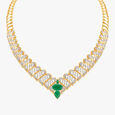 Delightful Shimmers Diamond Necklace Set 2