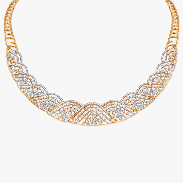 Epitome of Grace Diamond Necklace Set 2