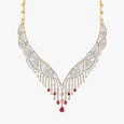 Delightful Drops Diamond Necklace Set 2