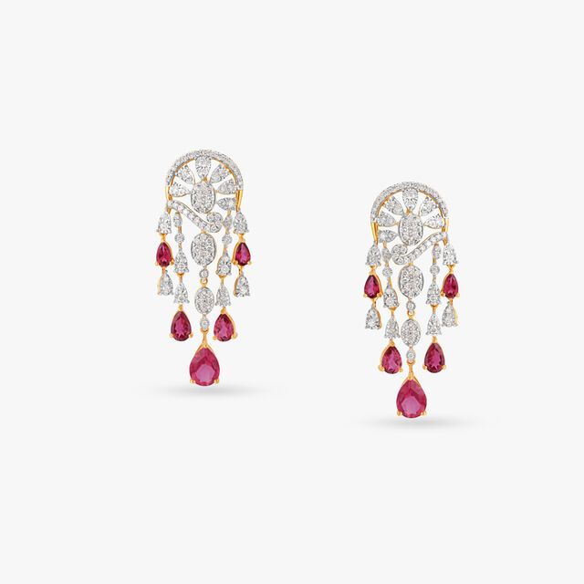 Delightful Drops Diamond Necklace Set 4