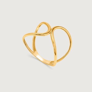 Entwined Elegance 18KT Gold Ring