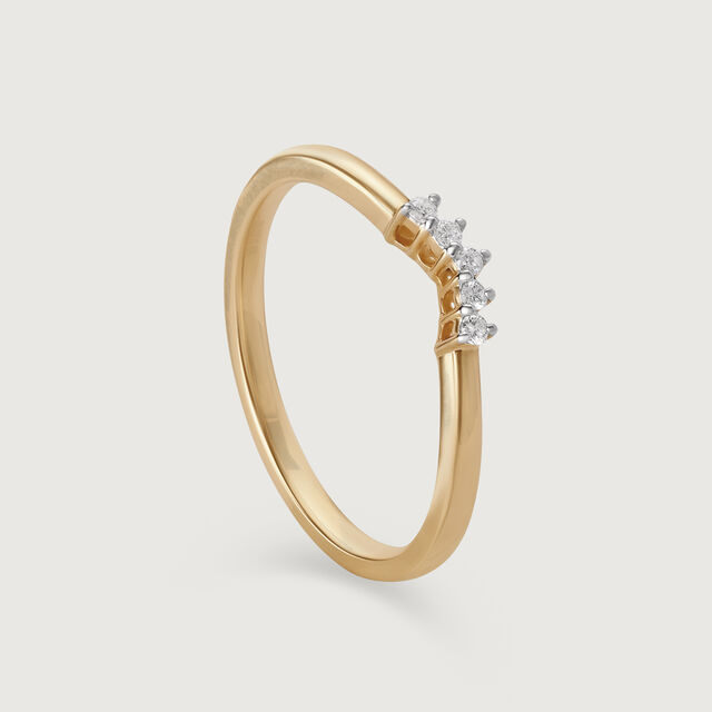 Harmony Heartbeat 14KT Gold & Diamond Ring 4
