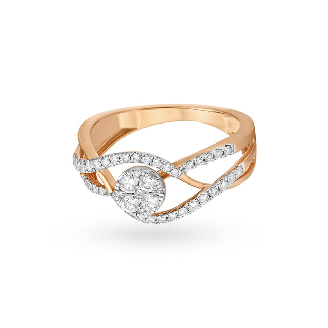 Vintage Diamond Finger Ring 2