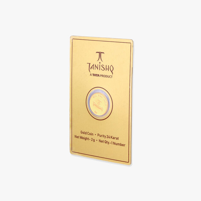 2 gram 24 Karat Gold Coin with Ganesha Motif 4