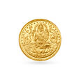 5 gram 24 Karat Gold Coin with Lakshmi Motif 