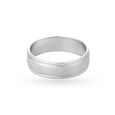 Sleek Minimalistic Platinum Ring for Men,,hi-res 2