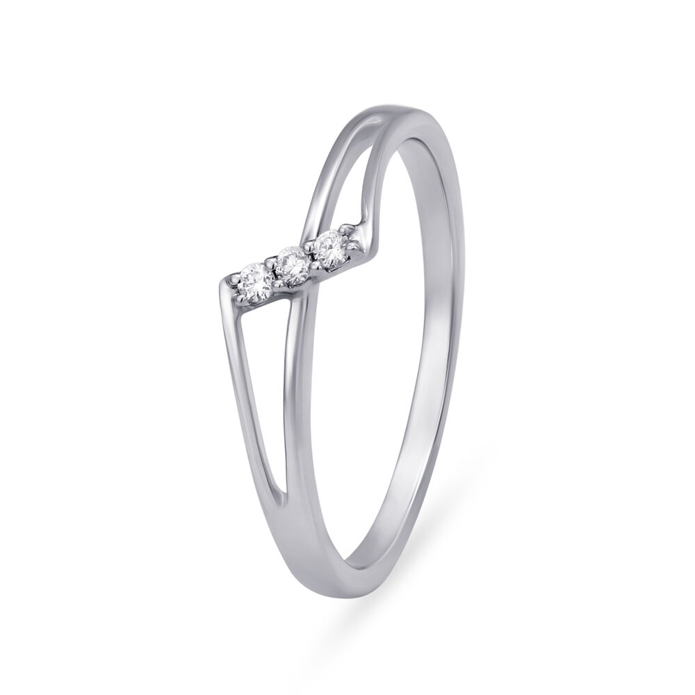 Tanishq platinum ring for women online
