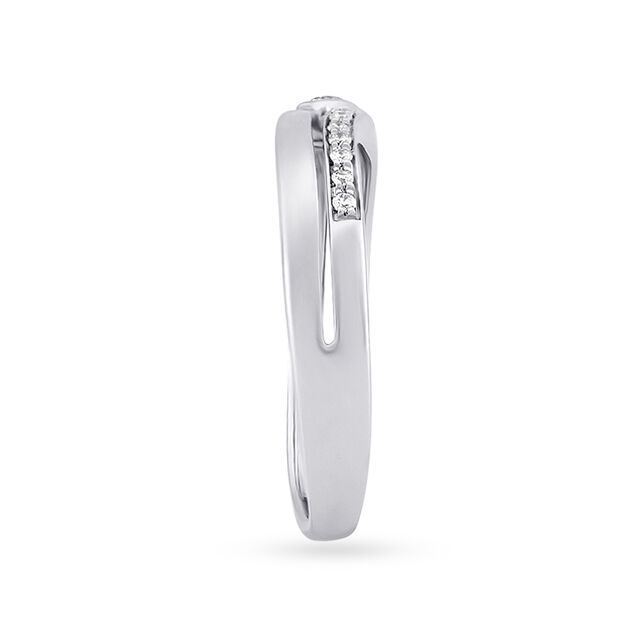 Luminous Platinum and Diamond Ring,,hi-res 4