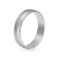 Sophisticated Textured Platinum Ring for Men,,hi-res 