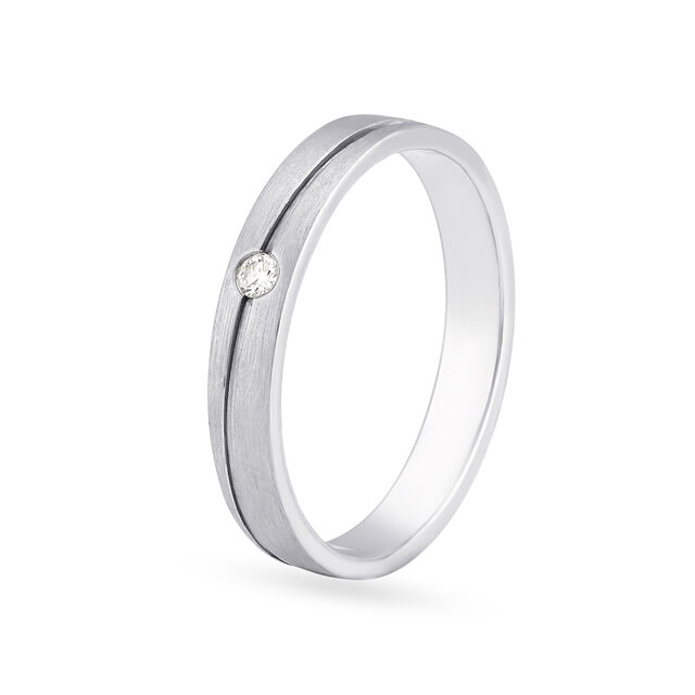 950 Platinum Diamond Ring,,hi-res