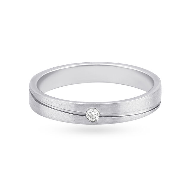 950 Platinum Diamond Ring,,hi-res
