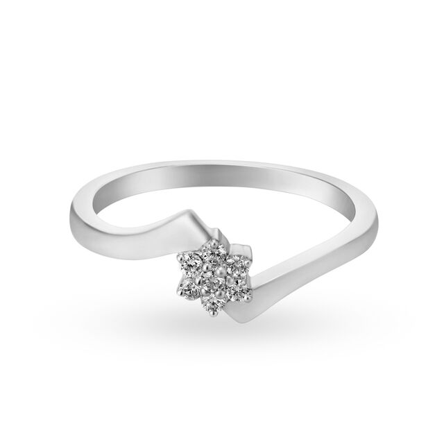 Timeless 950 Pure Platinum And Diamond Finger Ring,,hi-res
