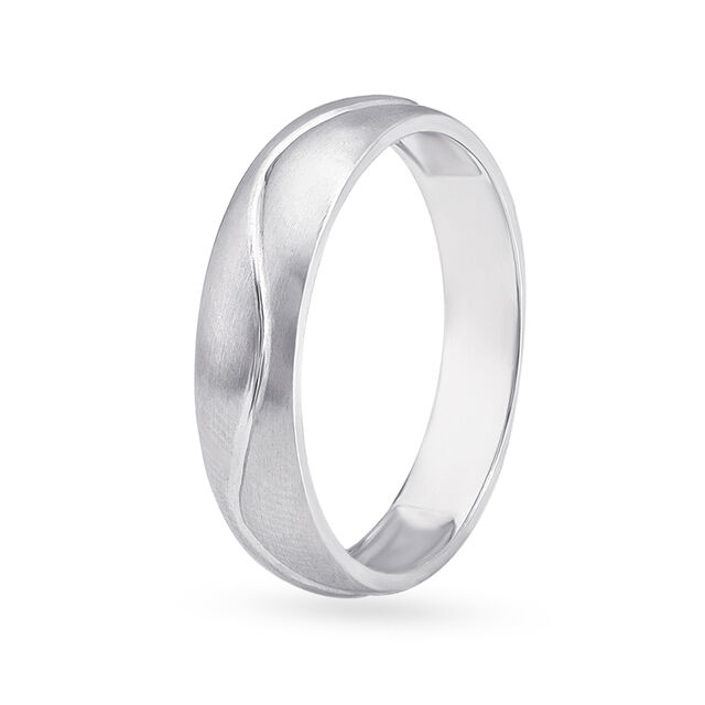 950 Platinum Band Ring,,hi-res