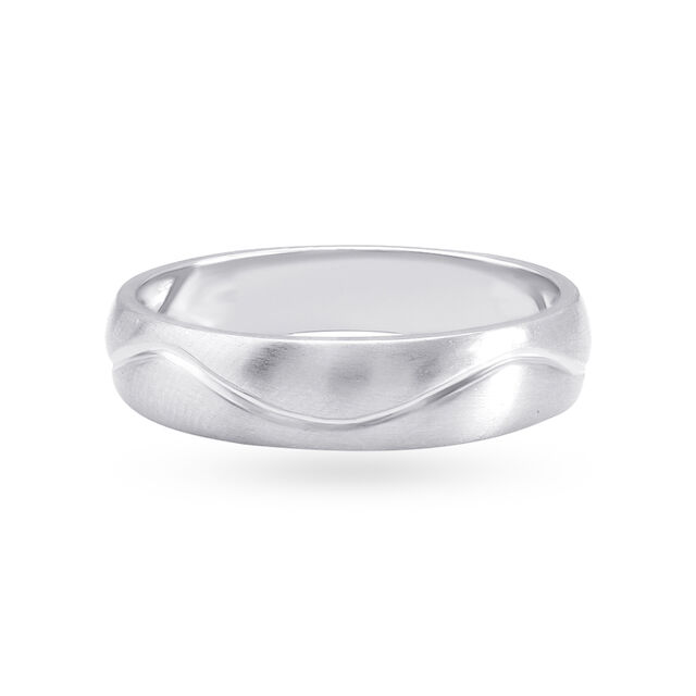 950 Platinum Band Ring,,hi-res