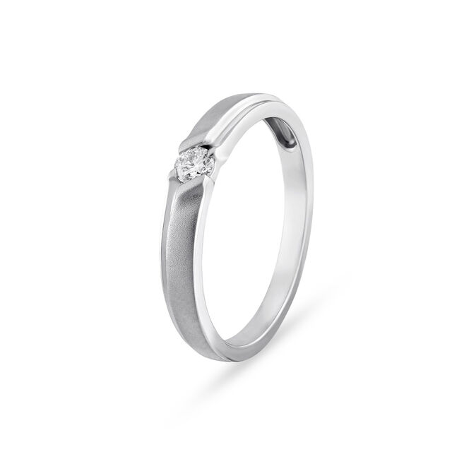 Tanishq Platinum Finger Ring