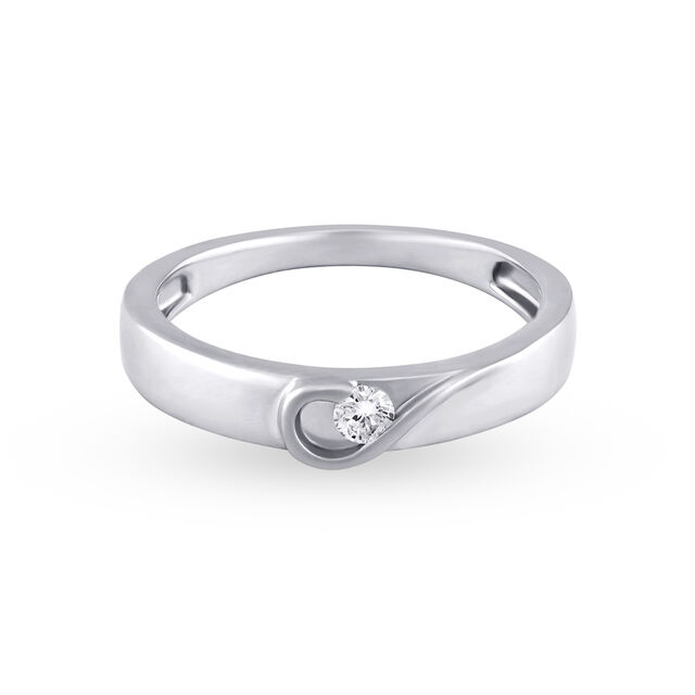 Immaculate Graceful Diamond Platinum Ring,,hi-res