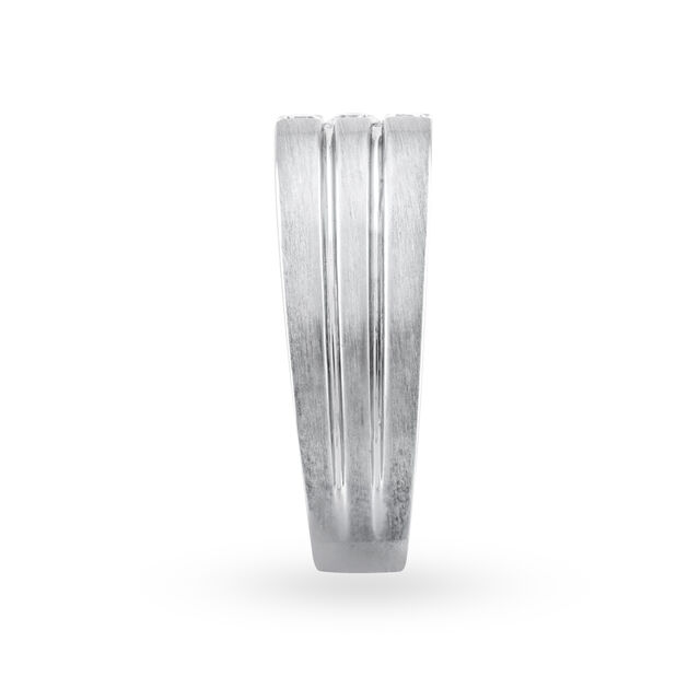 Elegant 950 Pure Platinum And Diamond Finger Ring,,hi-res