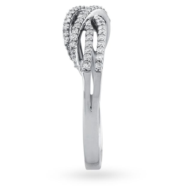 Luxe 950 Pure Platinum And Diamond Finger Ring,,hi-res 4