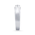 Classic 950 Karat White Gold And Diamond Finger Ring,,hi-res 3