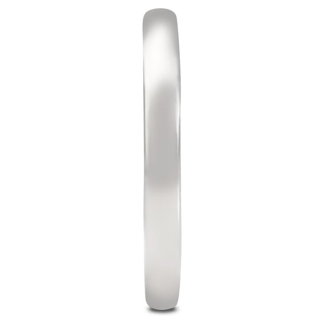 Serene Sleek Platinum Finger Ring,,hi-res