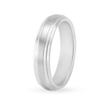 Spectacular Tiered Platinum Ring for Men