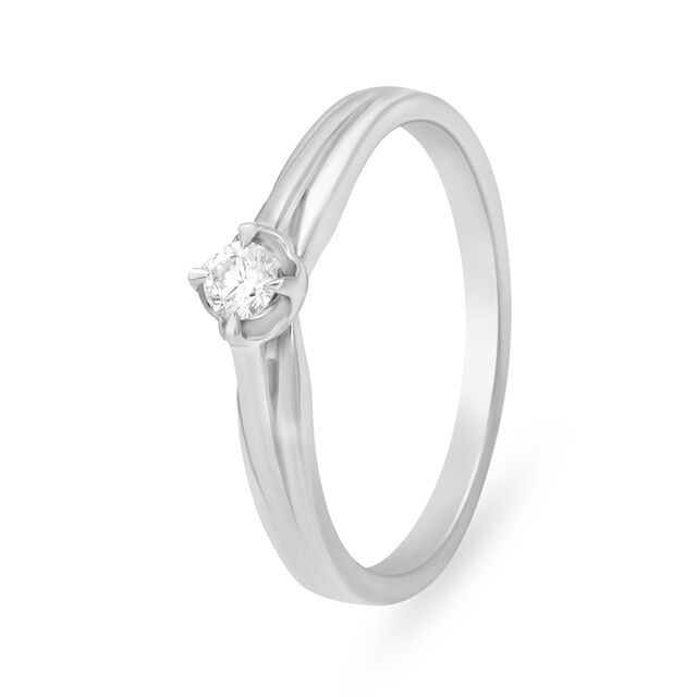 Timeless 950 Karat Platinum And White Gold Finger Ring,,hi-res 