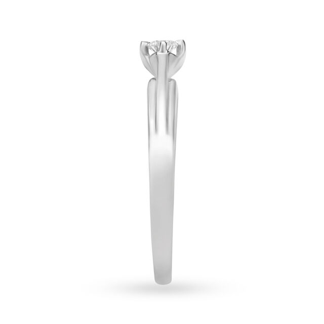 Timeless 950 Karat Platinum And White Gold Finger Ring,,hi-res 3