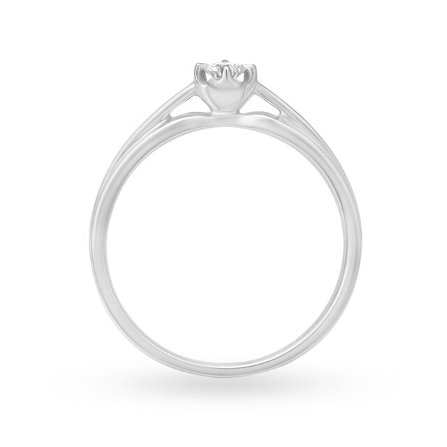 Timeless 950 Karat Platinum And White Gold Finger Ring,,hi-res 4