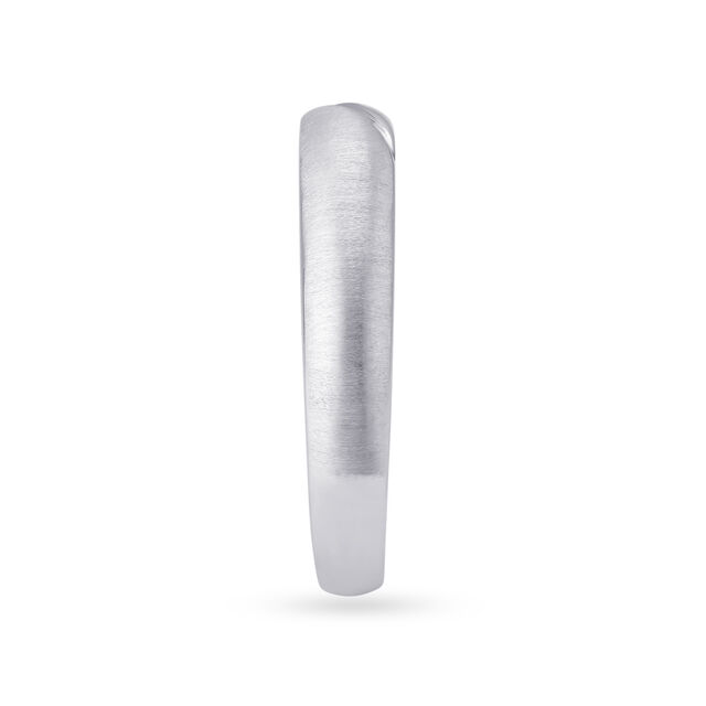 Subtle Platinum Finger Band,,hi-res