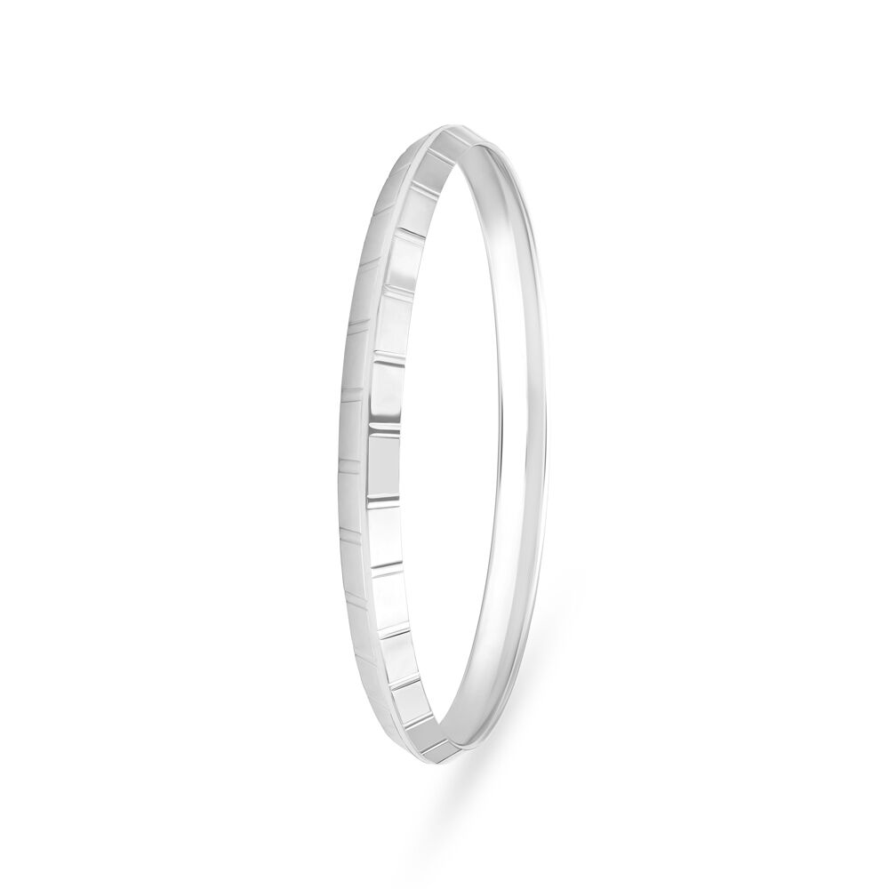 Buy Stylish Platinum Kada for Men at Best Price Tanishq US