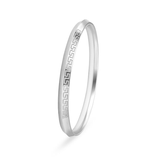 Tanishq His Never-Ending Boldness Men's Platinum Kada