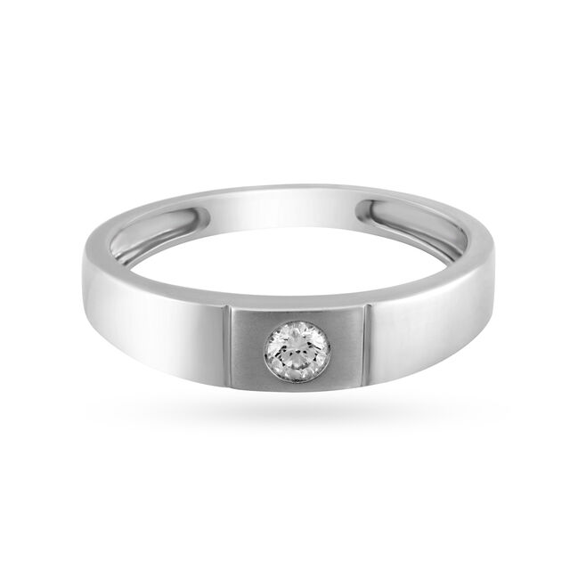 Timeless Platinum and Diamond Ring,,hi-res