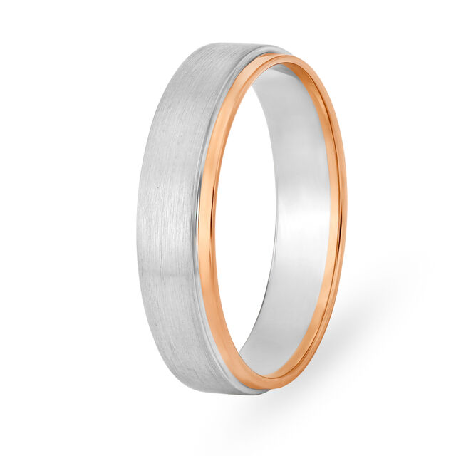 Subtle Platinum Finger Ring,,hi-res