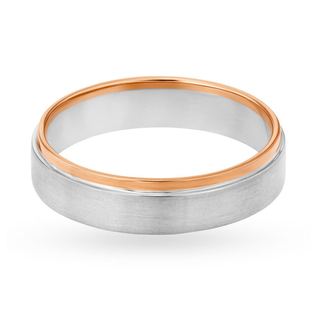 Subtle Platinum Finger Ring,,hi-res