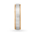Radiant Platinum, Rose Gold and Diamond Ring for Men,,hi-res 3